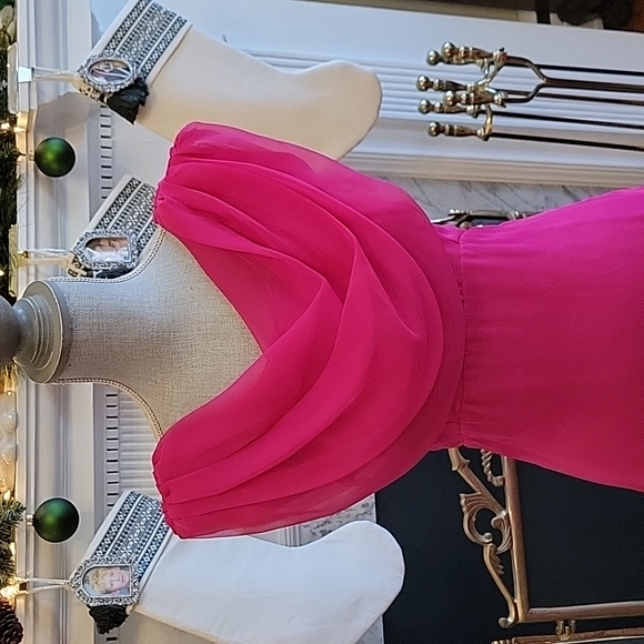 Vintage Fushia Gown - Picture 3 of 12